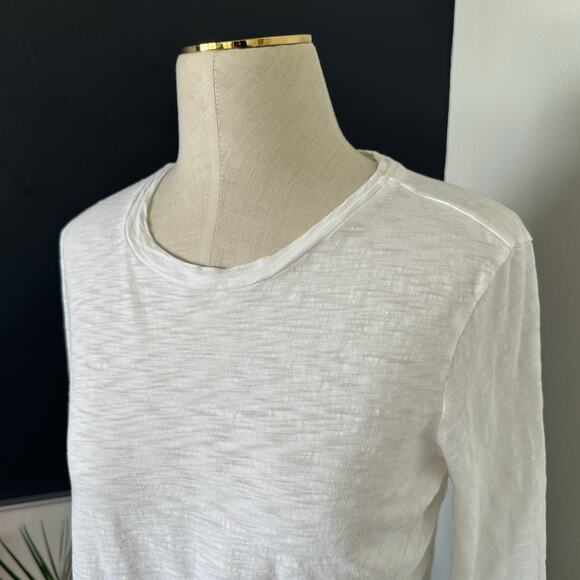 Theory Women’s Long Sleeves Top Pullover Cotton Made In Peru - Picture 5 of 8